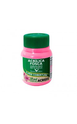 TINTA ACRILICA FOSCA 37ML ACRILEX PINK